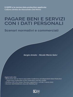 cover image of Pagare beni e servizi con i dati personali
